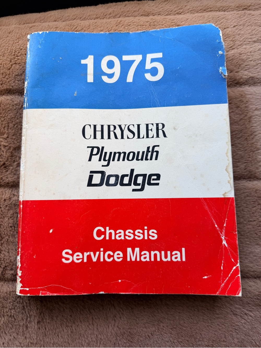 1975 Chrysler Plymouth Dodge Chassis Service Manual OEM Mopar 81-070-5103